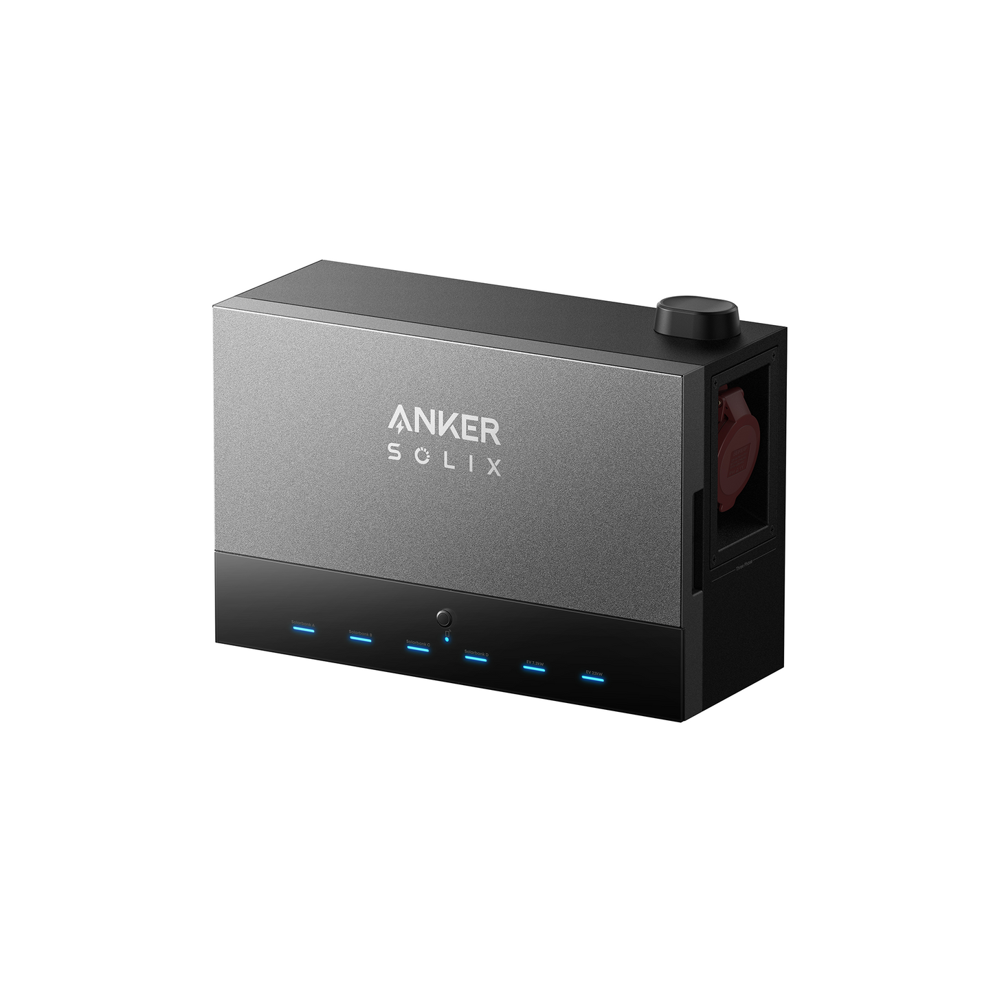 Anker SOLIX Power Dock für Photovoltaik – Bis 16 kW PV, 4,8 kW Einspeisung, Modular erweiterbar, Kompatibel mit Solarbank 2 / 3 Pro, EV-Laden 22 kW, App-Steuerung