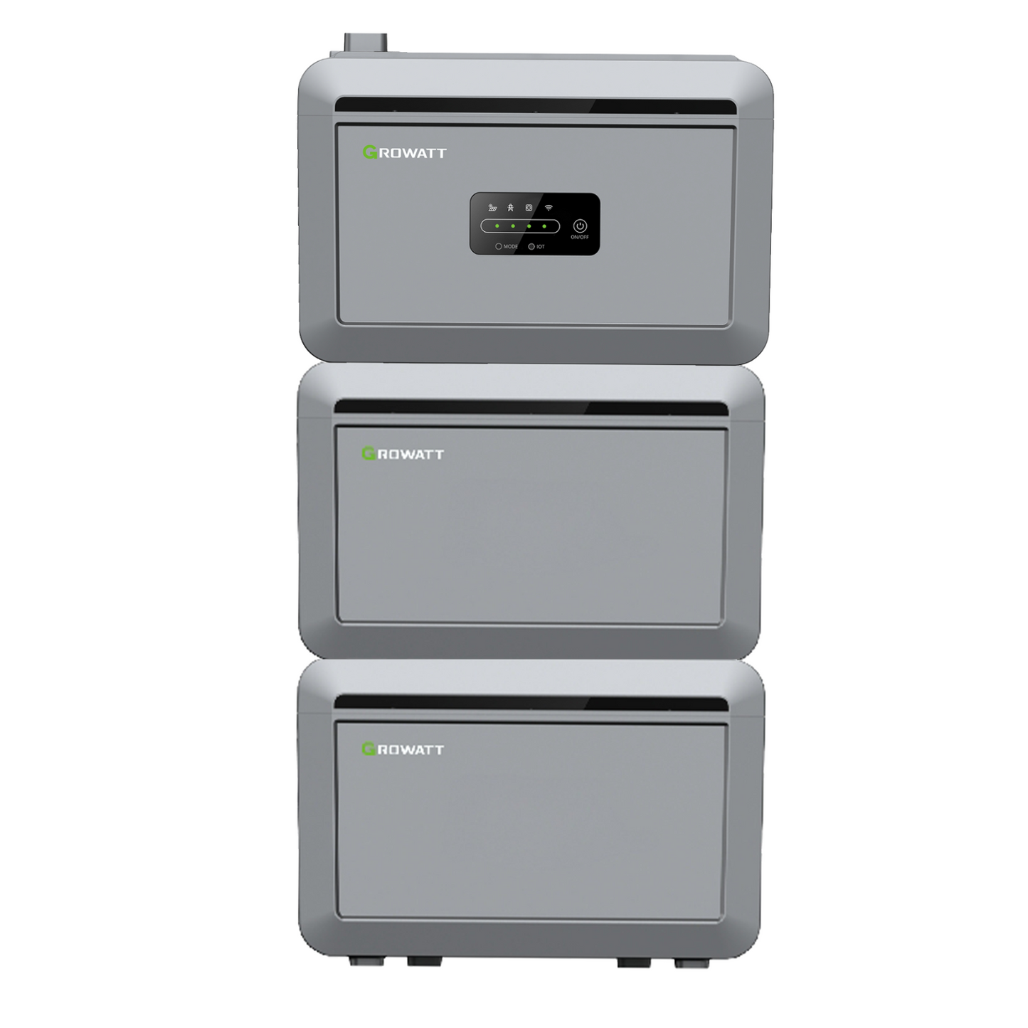 Growatt NEXA 2000 All in one Speicher(2048WH) mit 0/1/2/3 Erweiterungsakku, Einfache Installation, Balkonkraftwerke, IP66