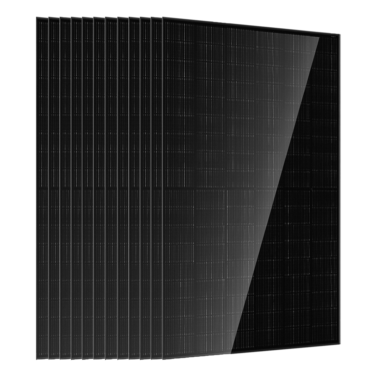 JA Solar N-Type Bifacial Glass-Glass 440W Solarmodul, Monokristalin, Hoher Wirkungsgrad, DeepBlue 4.0