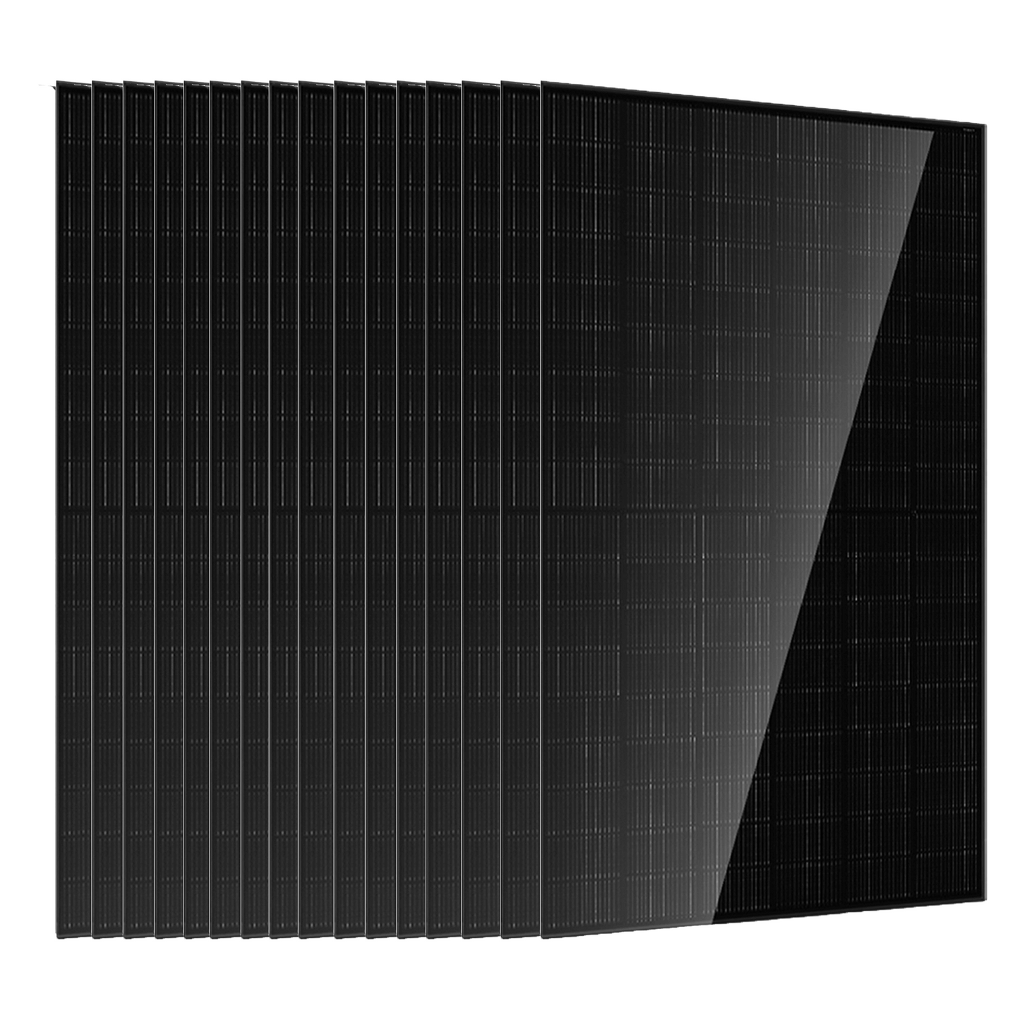 JA Solar N-Type Bifacial Glass-Glass 440W Solarmodul, Monokristalin, Hoher Wirkungsgrad, DeepBlue 4.0