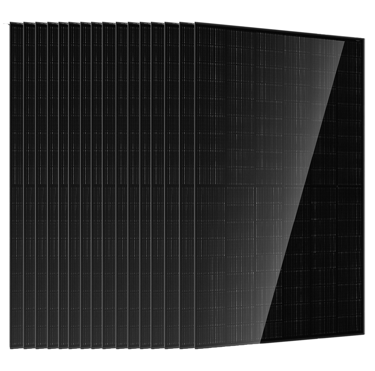 JA Solar N-Type Bifacial Glass-Glass 440W Solarmodul, Monokristalin, Hoher Wirkungsgrad, DeepBlue 4.0
