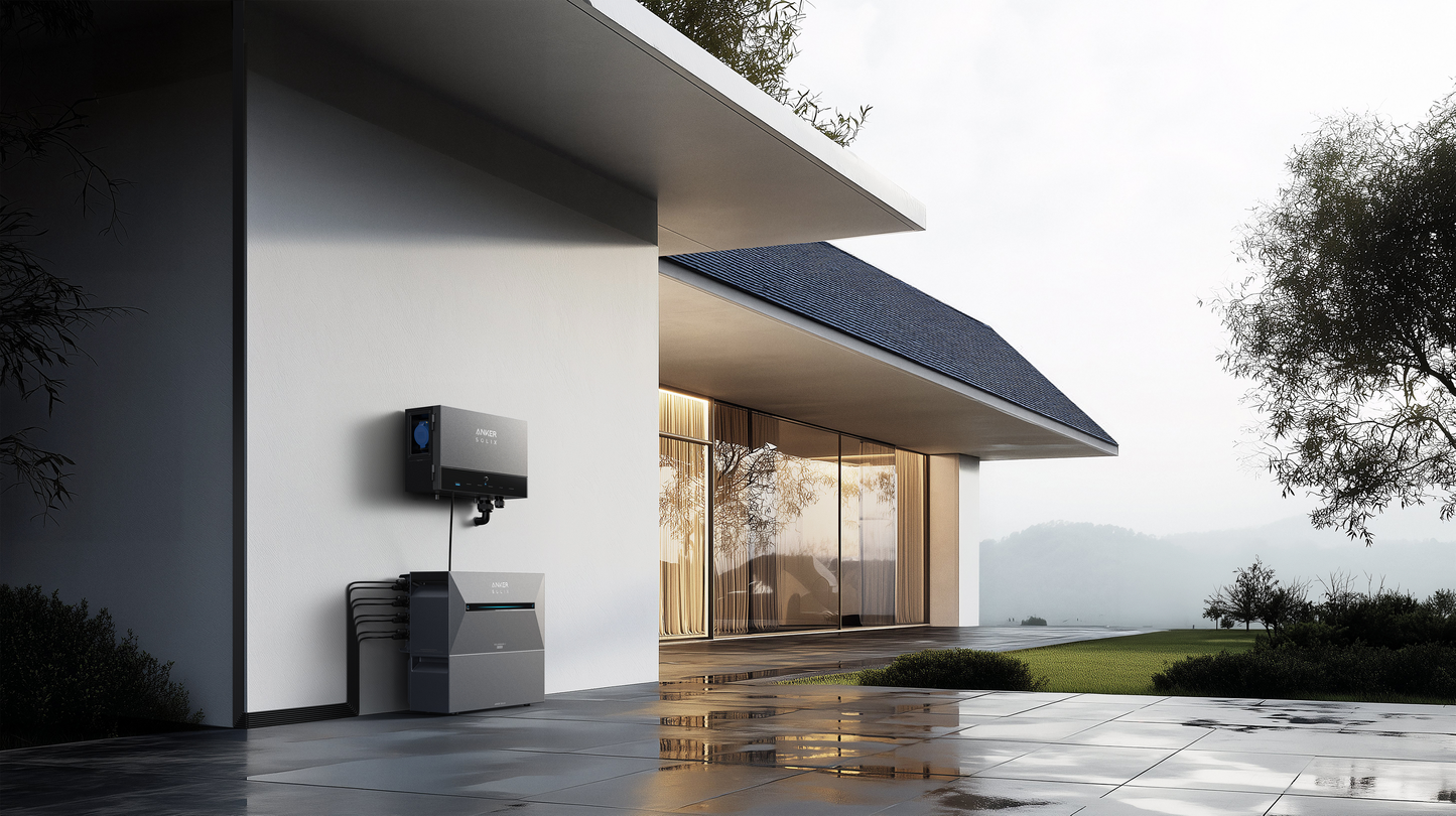 Anker SOLIX Power Dock + 1/2/3 Solarbank 3 E2700 Pro, bis 64,5 kWh, App-gesteuert