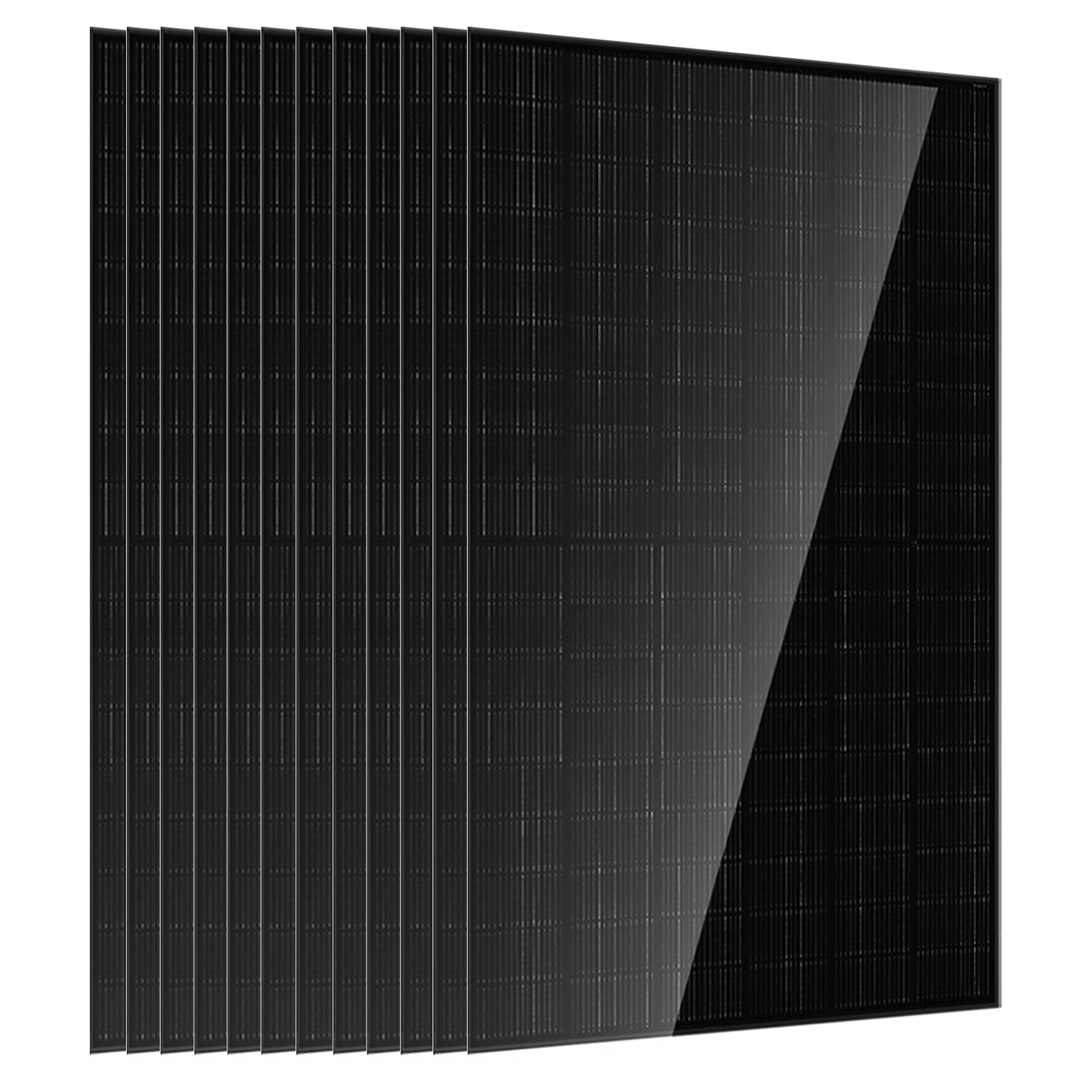 JA Solar N-Type Bifacial Glass-Glass 440W Solarmodul, Monokristalin, Hoher Wirkungsgrad, DeepBlue 4.0