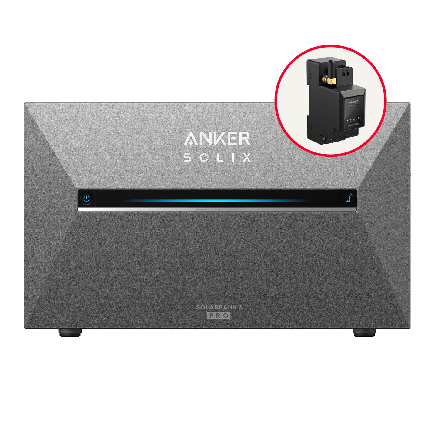 Anker SOLIX Solarbank 3 Pro 3560W Balkonkraftwerk mit Smart Meter, BP2700 optional, IP65