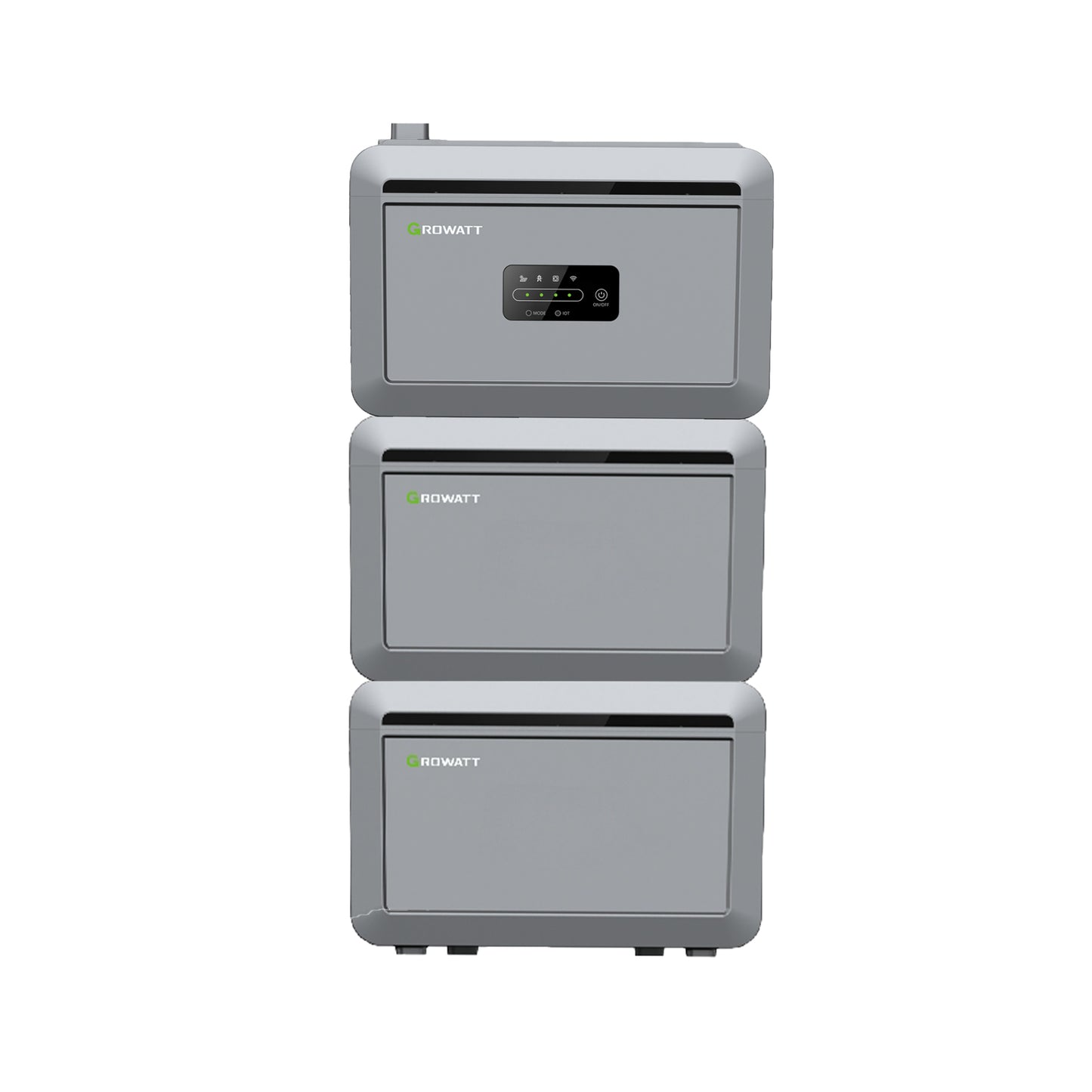 Growatt NEXA 2000 All in one Speicher(2048WH) mit 0/1/2/3 Erweiterungsakku, Einfache Installation, Balkonkraftwerke, IP66