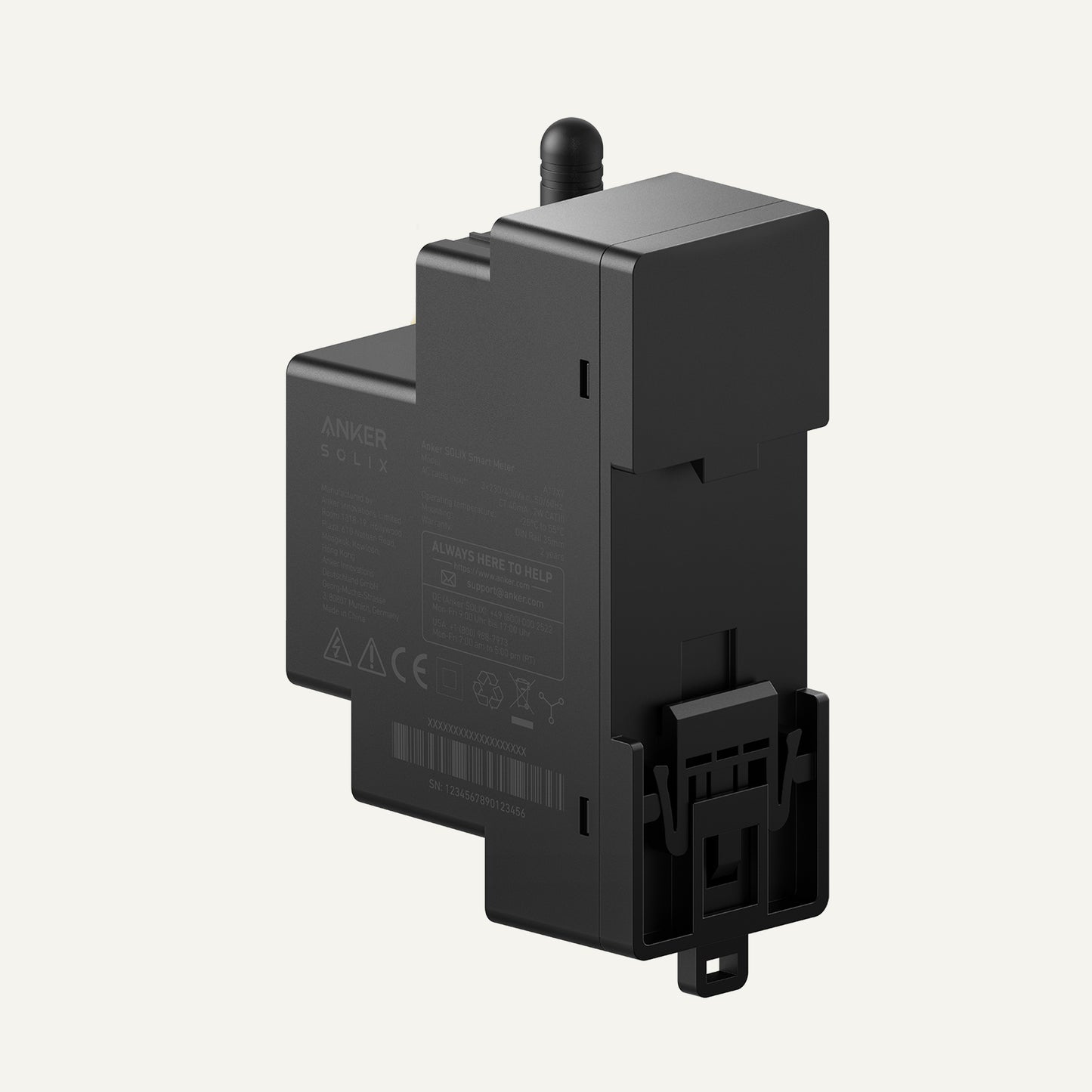 1740W Anker Solix Balkonkraftwerk Solix Solarbank 2 AC E1600 2000W mit Smart Meter IP65