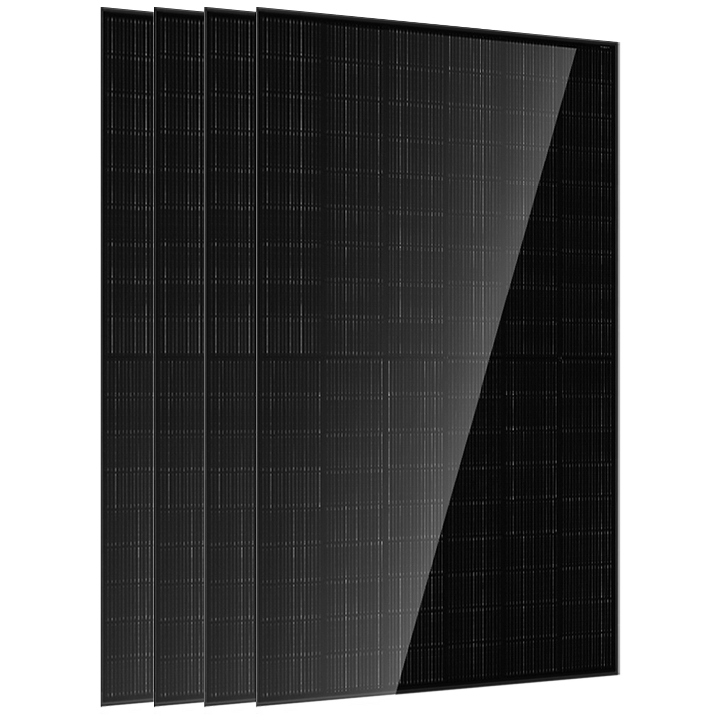 JA Solar N-Type Bifacial Glass-Glass 440W Solarmodul, Monokristalin, Hoher Wirkungsgrad, DeepBlue 4.0