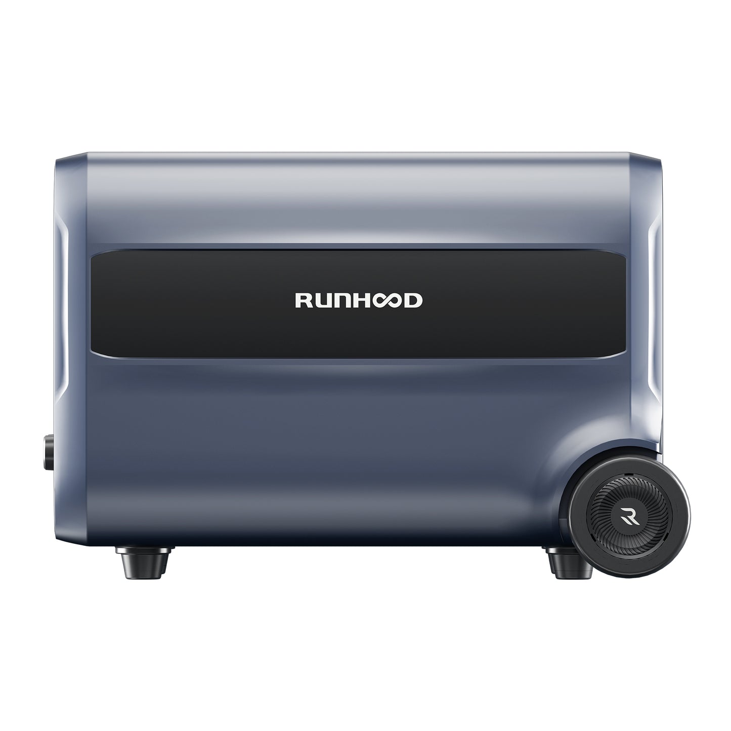 Runhood F2400 Balkonkraftwerkspeicher 2,4 kWh – Erweiterbarer bis 19,2 kWh, AC/DC Laden & Entladen, Notstromversorgung, Mobile Powerstation