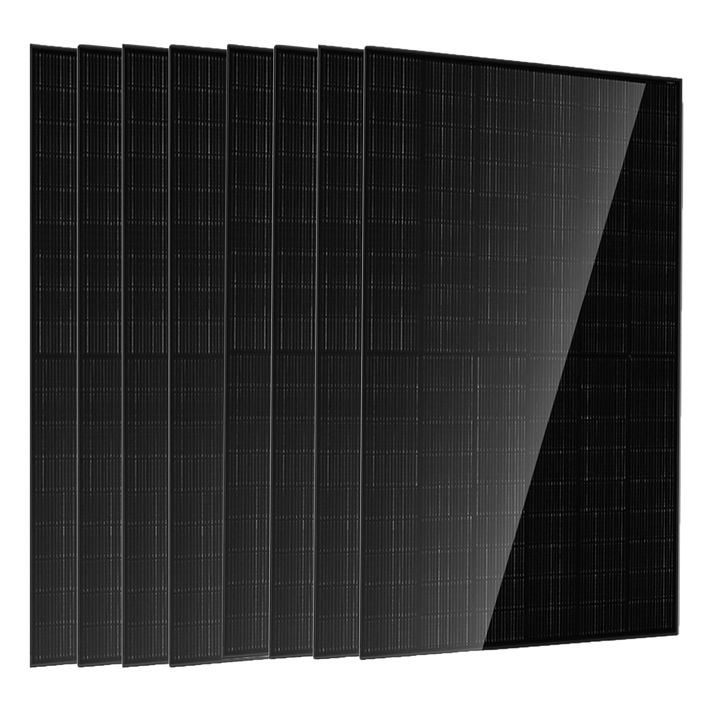JA Solar N-Type Bifacial Glass-Glass 440W Solarmodul, Monokristalin, Hoher Wirkungsgrad, DeepBlue 4.0
