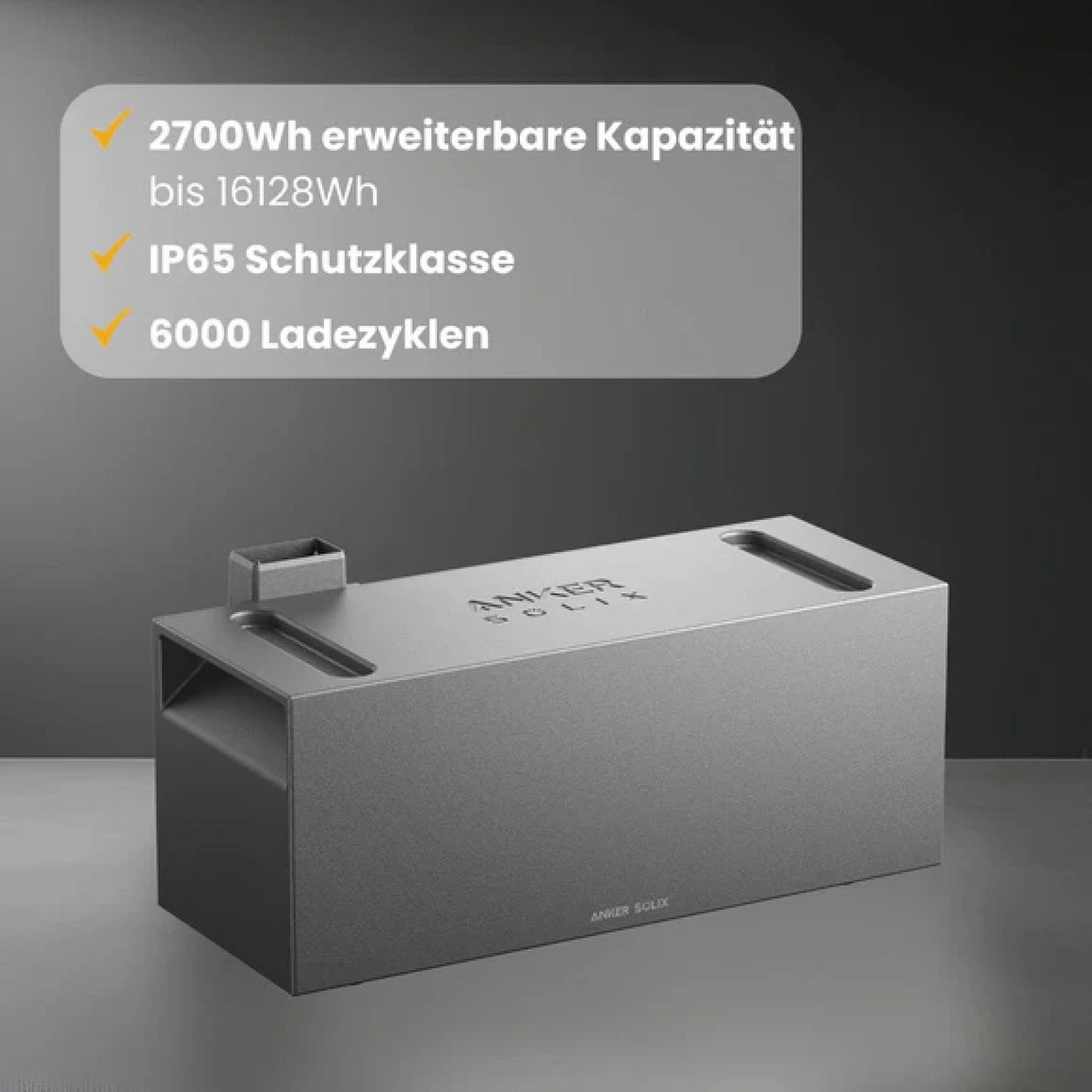 Anker SOLIX Solarbank 3 Pro 3560W Balkonkraftwerk mit Smart Meter, BP2700 optional, IP65