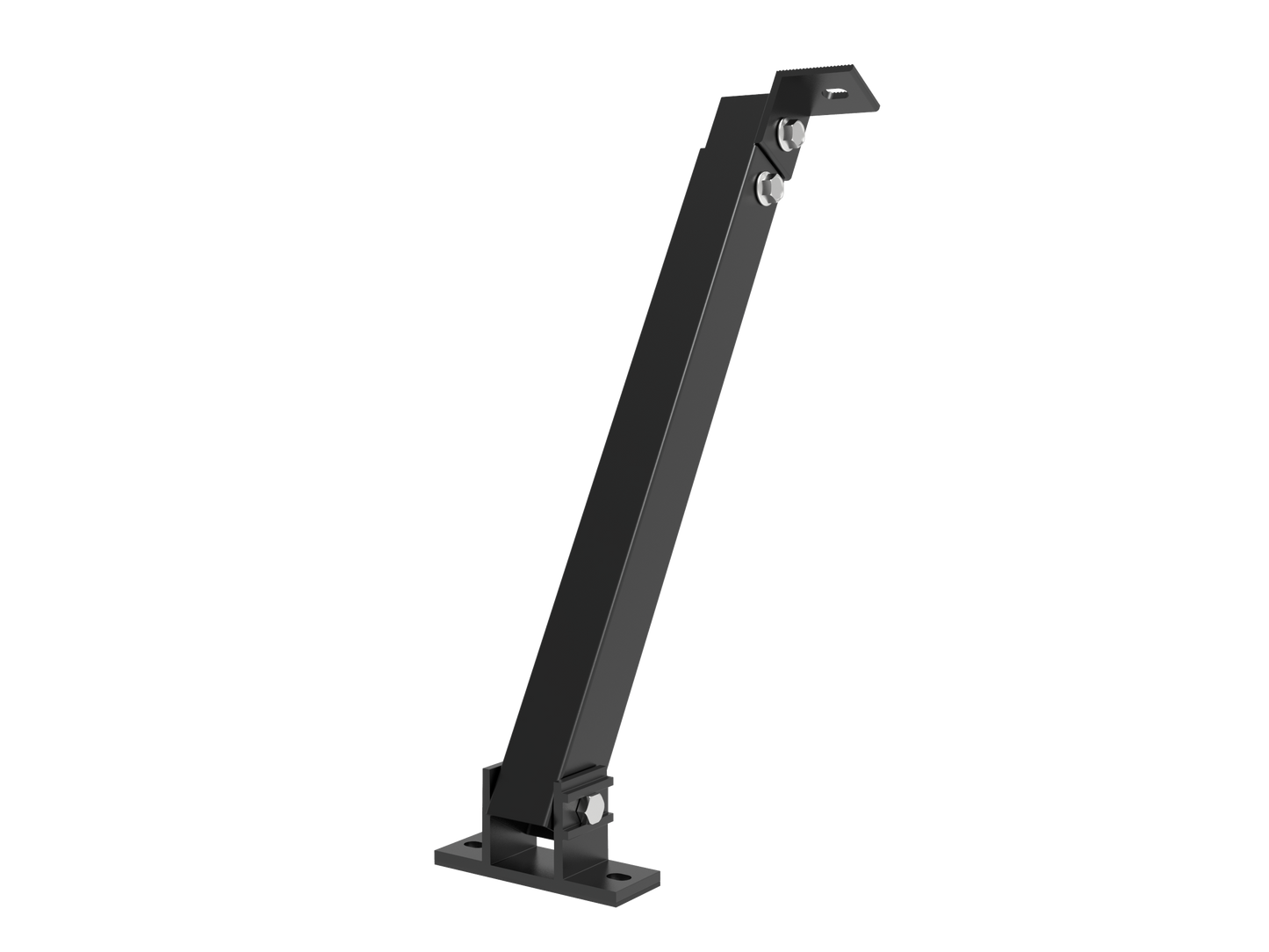 Intellisolaris Solar Panel Halterung 100W-600W Einstellbarer Winkel 10-35° für Flachdach Wand Boden Garage Boot (Edelstahlschrauben Inklusive)