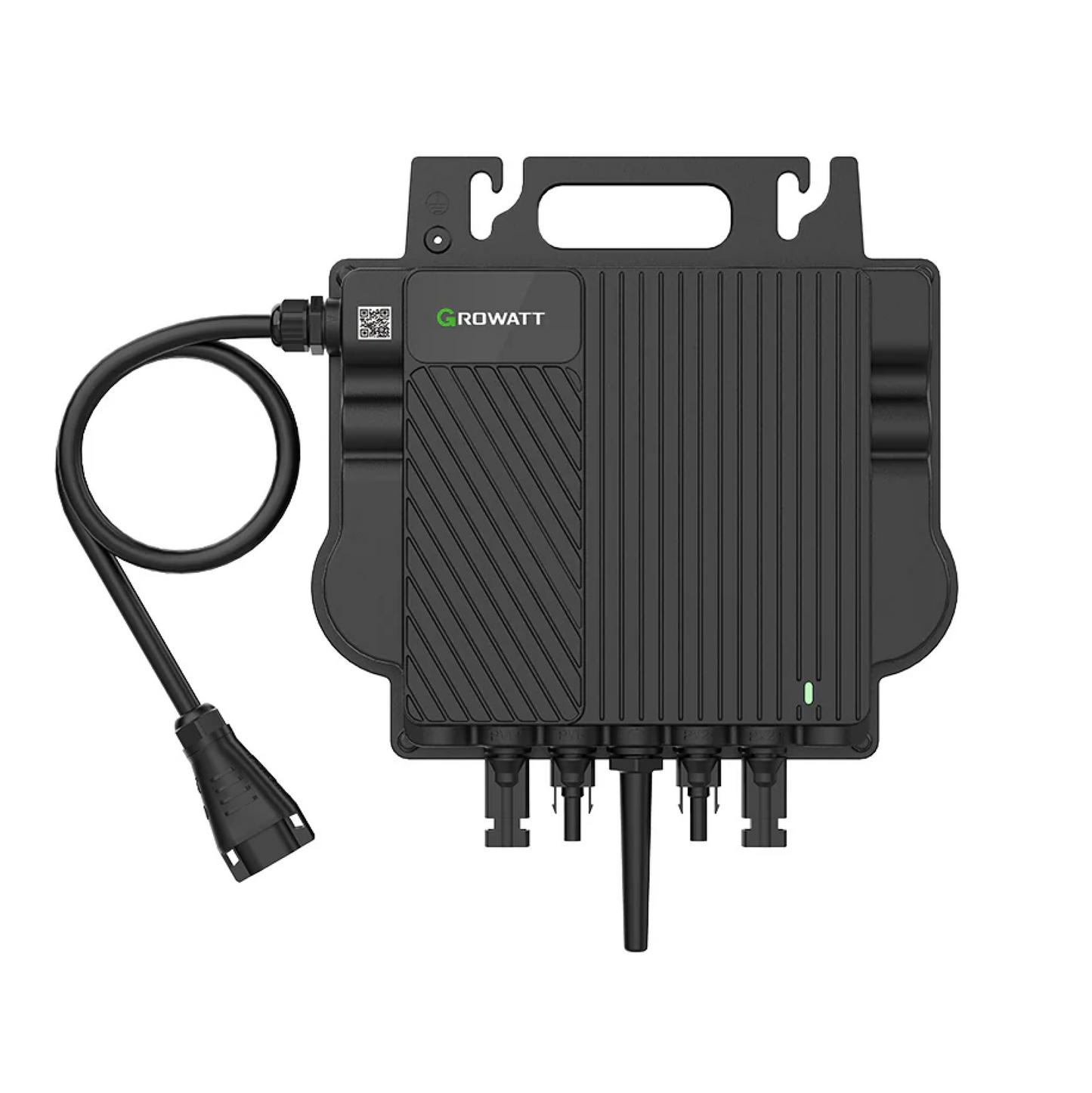 Growatt Balkonkraftwerk Komplettset 870W Solarmodule mit 800W Mikro-Wechselrichter und 5M AC Kabel