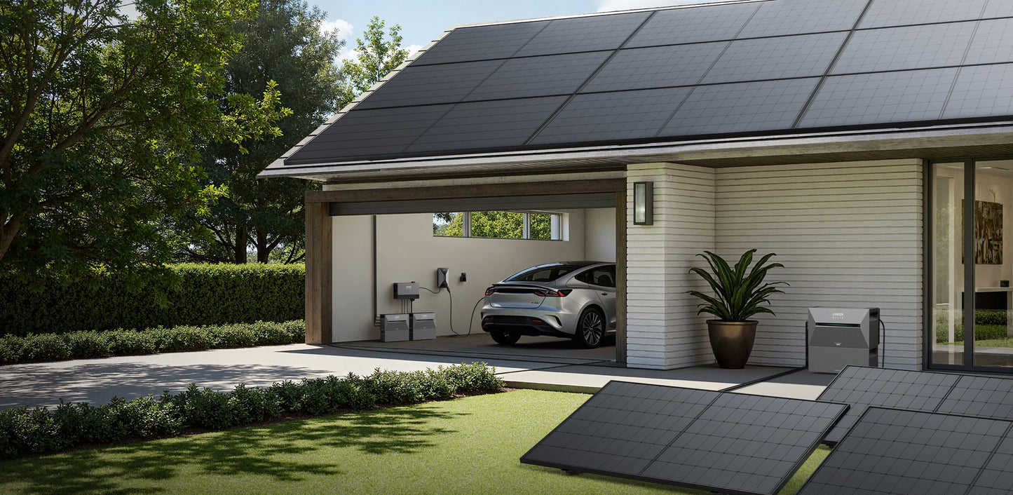 Anker SOLIX Power Dock für Photovoltaik – Bis 16 kW PV, 4,8 kW Einspeisung, Modular erweiterbar, Kompatibel mit Solarbank 2 / 3 Pro, EV-Laden 22 kW, App-Steuerung