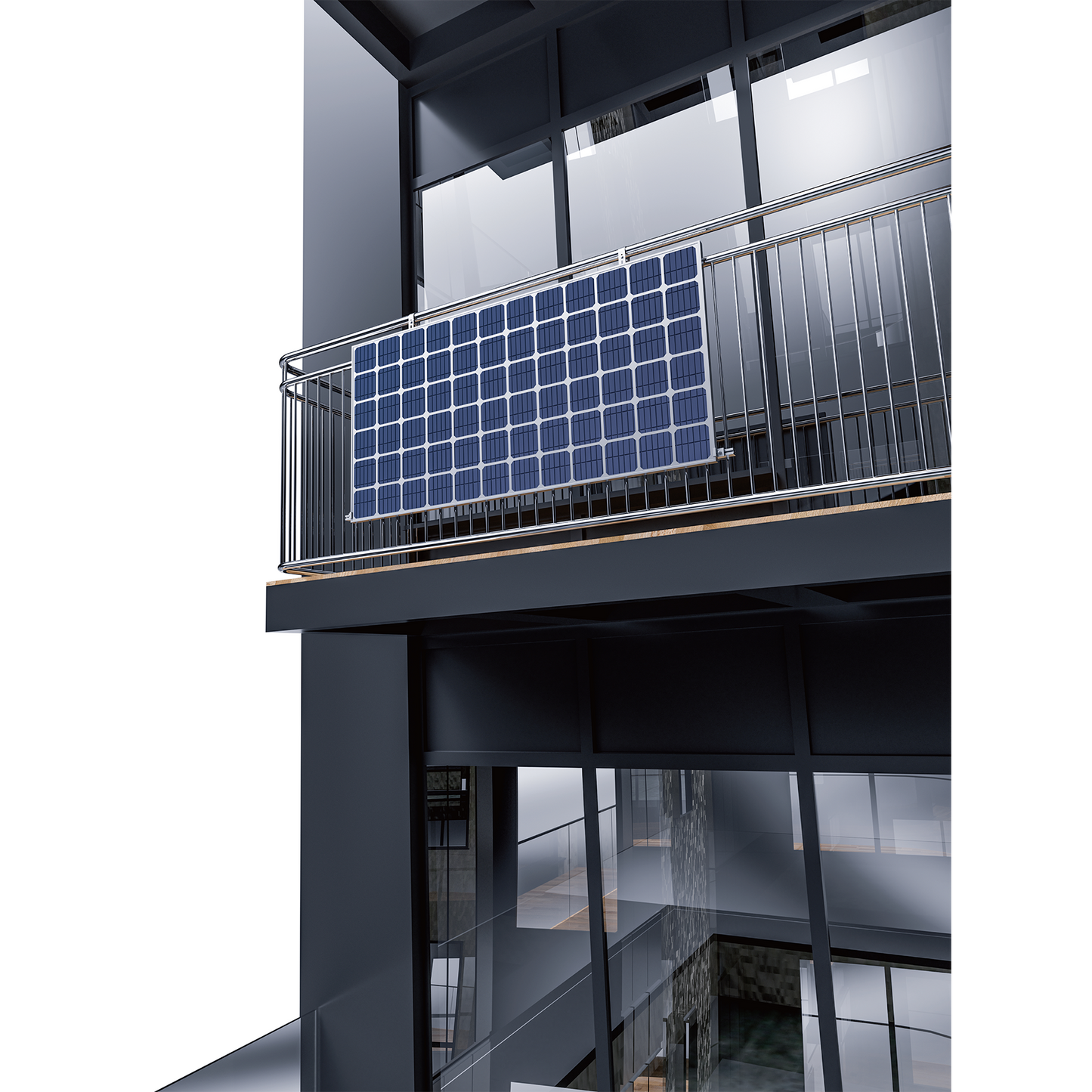 Anker SOLIX 3 Pro 880W Balkonkraftwerk mit 2×440W Modulen, Smart Meter, Halterung optional, IP65