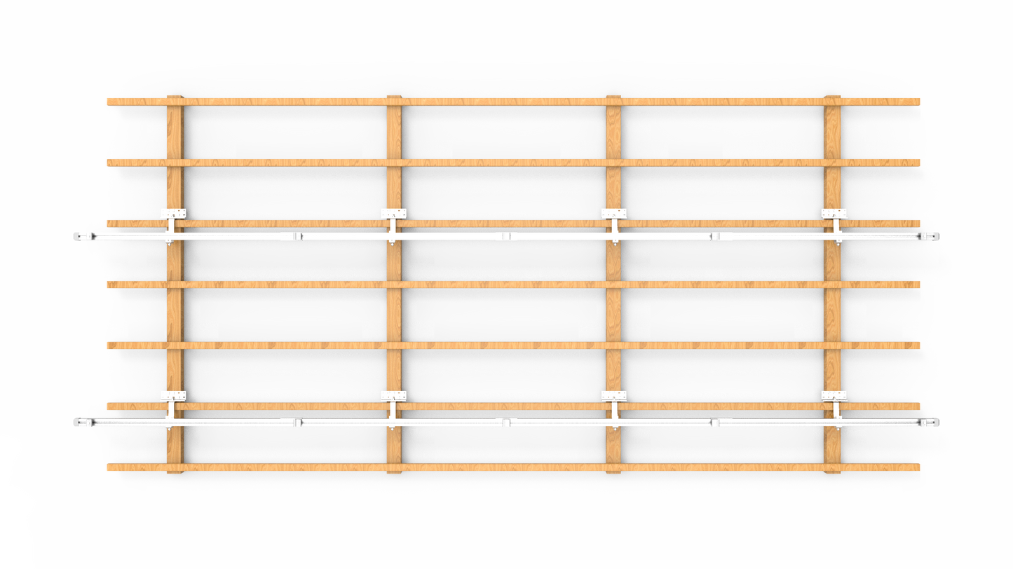 Intellisolaris Montagesystem Tile Roof Mounting System Vertikal aus Al6005-T5 & SUS304 für Solar Panels