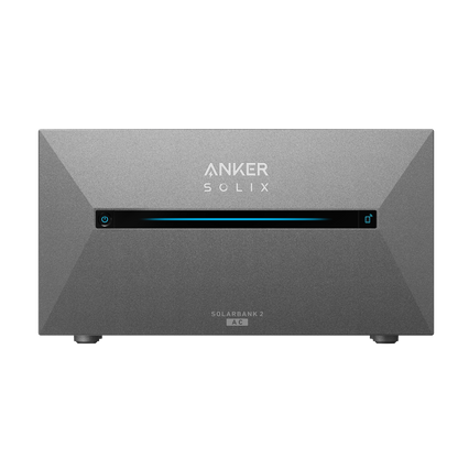 Anker SOLIX Solarbank 2 E1600 AC Speicher 1600Wh LiFePO4 AC-Gekoppelt mit 2 MPPT Solarcontrollern IP65 ohne/mit Smart Meter