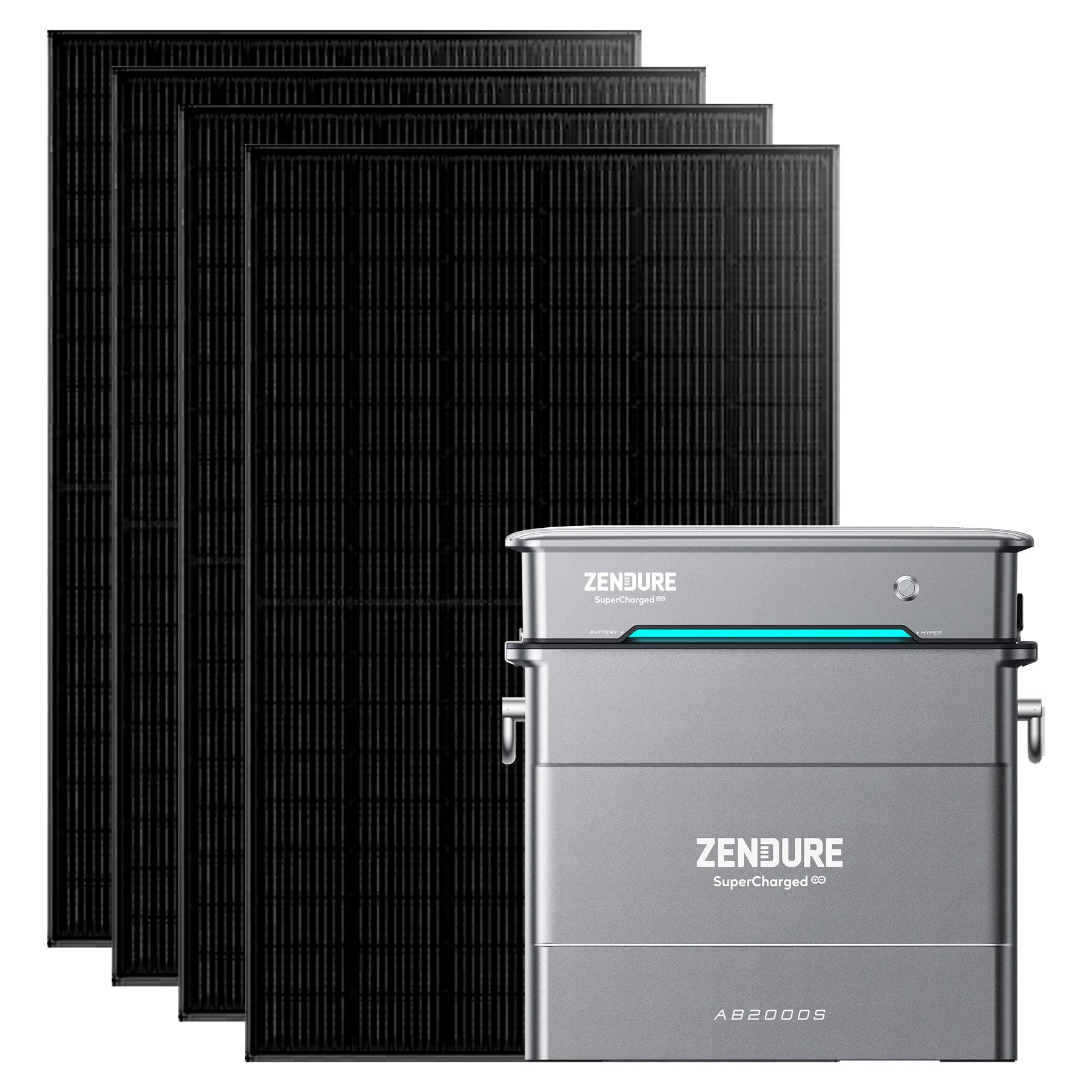 Balkonkraftwerk 1740W Balkonkraftwerke mit Zendure AIO Solution 1920WH/3840WH Zendure