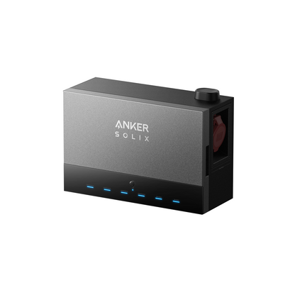 Anker SOLIX Power Dock für Photovoltaik  – Bis 16 kW PV, 4,8 kW Einspeisung, Modular erweiterbar, Kompatibel mit Solarbank 2 / 3 Pro, EV-Laden 22 kW, App-Steuerung