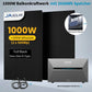 Anker Solix 1000W Balkonkraftwerke mit Solarbank 3 Pro, 2×500W Module