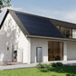 Anker SOLIX X1 10 kW Hybrid-PV-Komplettanlage 10 kWp mit Batteriespeicher, 20×500 Wp Full-Black Modulen & Installation