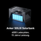 Anker SOLIX Solar Bank E1600 1,6 kWh, 6000 Ladezyklen, Integrierter 0W-Schalter & Heizmembran, IP65, Kompatibel mit Mikro-Wechselrichtern & Balkonkraftwerke