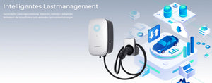 Sungrow A0CH1083 AC22E-01 EV Charger, 22 kW AC Wallbox, Typ 2 Ladekabel 7 m, RFID, App, MID