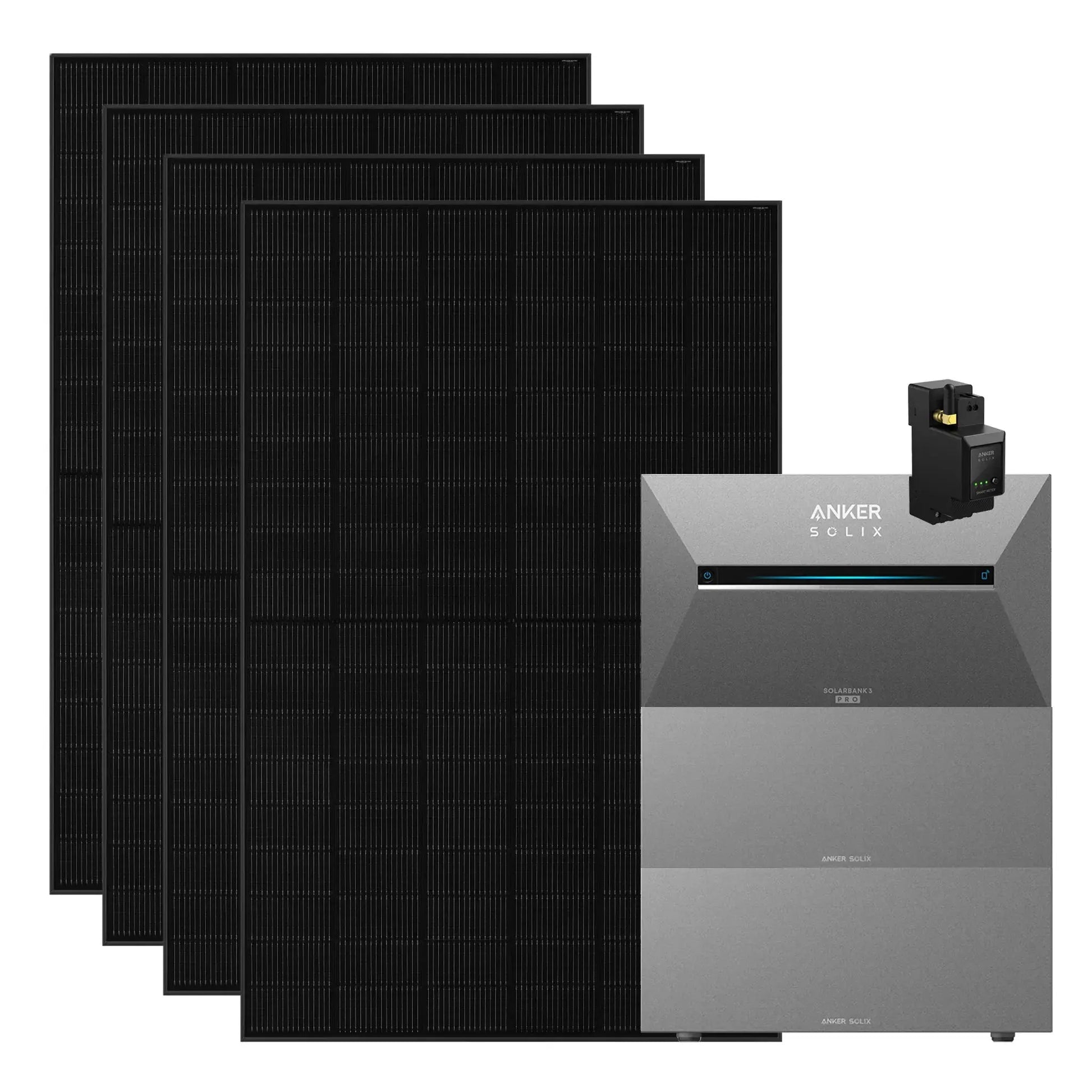 Anker SOLIX Solarbank 3 Pro 1.820 W Balkonkraftwerk mit Smart Meter,  IP65 Anker