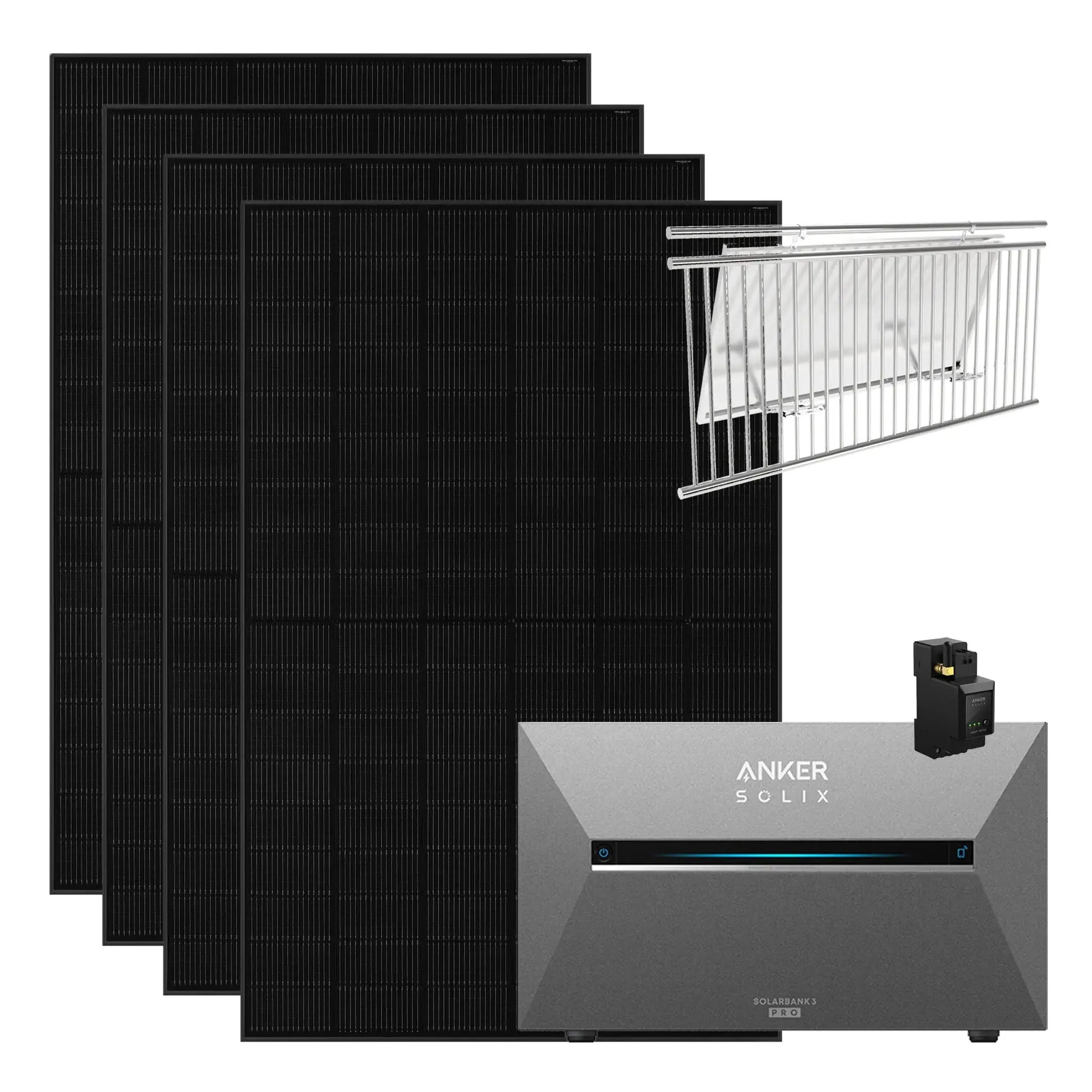 Anker SOLIX Solarbank 3 Pro 1.820 W Balkonkraftwerk mit Smart Meter,  IP65 Anker