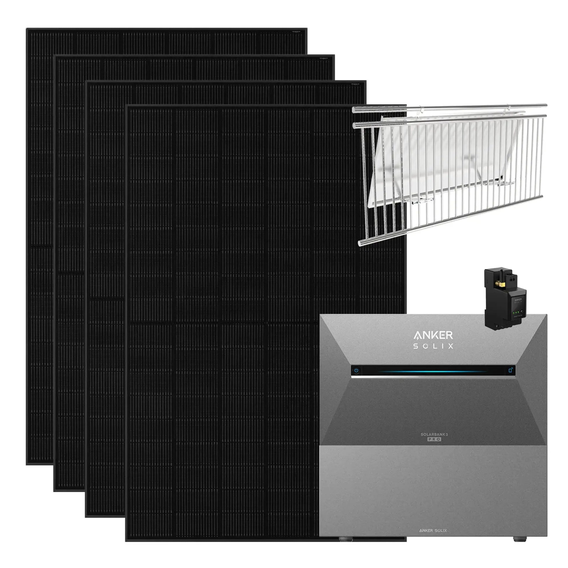 Anker SOLIX Solarbank 3 Pro 1.820 W Balkonkraftwerk mit Smart Meter,  IP65 Anker