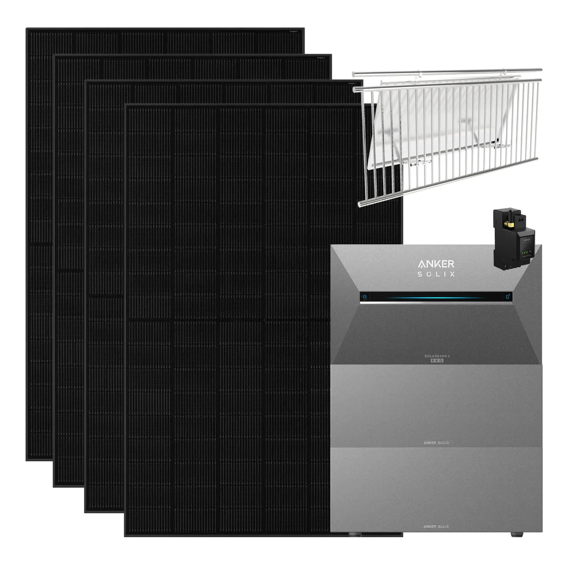 Anker SOLIX Solarbank 3 Pro 1.820 W Balkonkraftwerk mit Smart Meter,  IP65 Anker