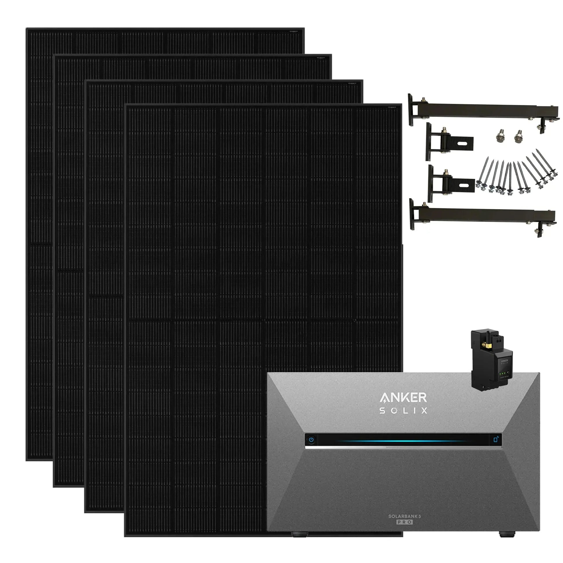 Anker SOLIX Solarbank 3 Pro 1.820 W Balkonkraftwerk mit Smart Meter,  IP65 Anker