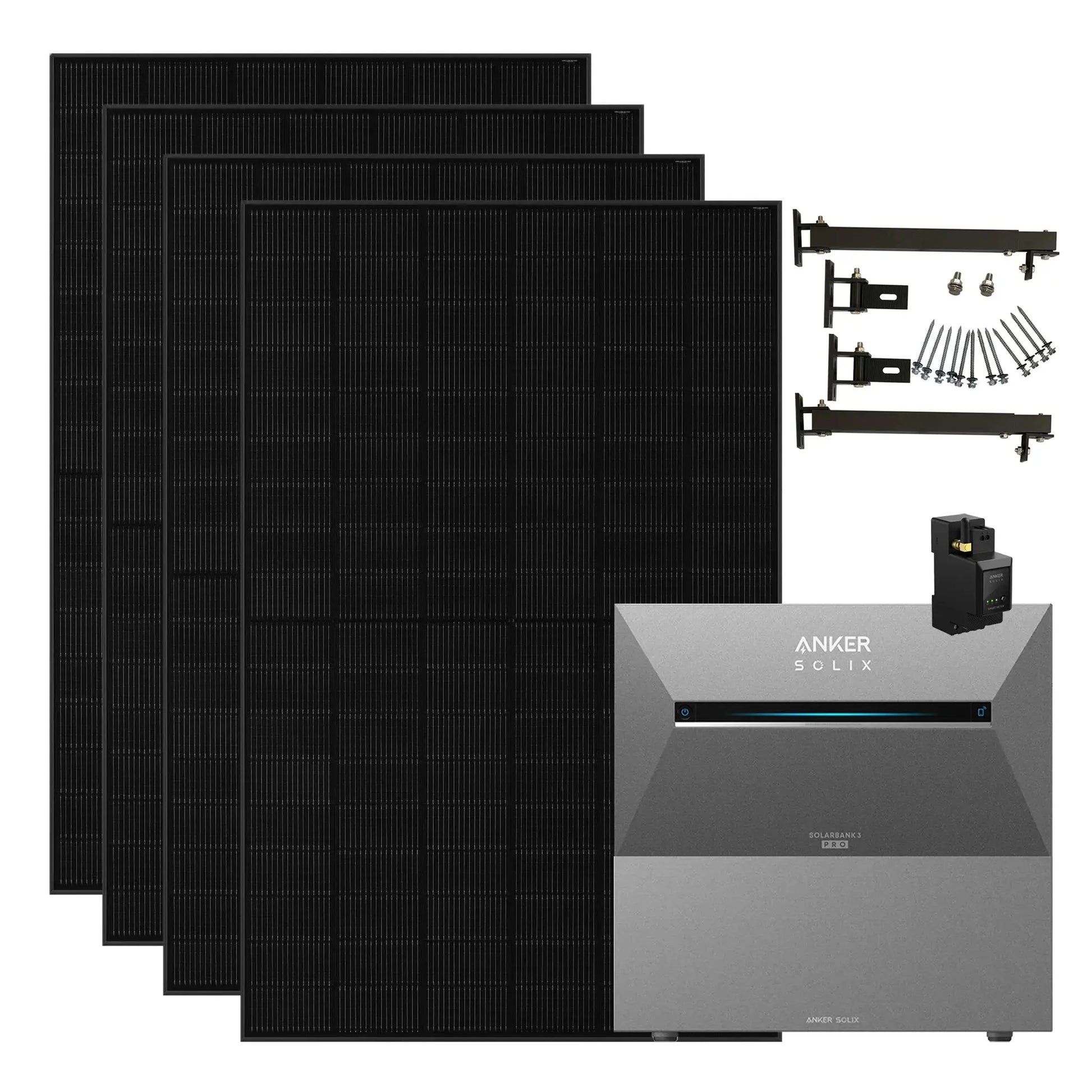 Anker SOLIX Solarbank 3 Pro 1.820 W Balkonkraftwerk mit Smart Meter,  IP65 Anker