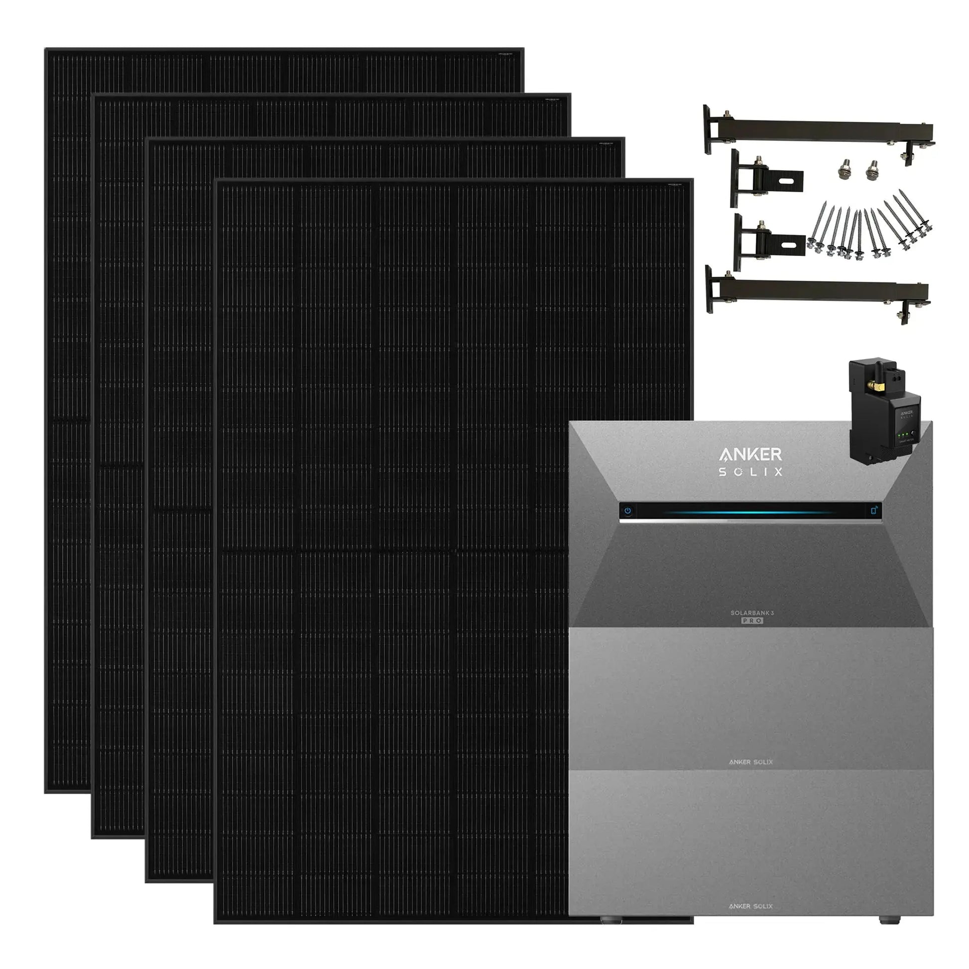 Anker SOLIX Solarbank 3 Pro 1.820 W Balkonkraftwerk mit Smart Meter,  IP65 Anker