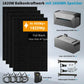 Anker SOLIX 1.820 W Balkonkraftwerk mit Solarbank 2 E1600 Pro 1.600 Wh, IP65 Anker