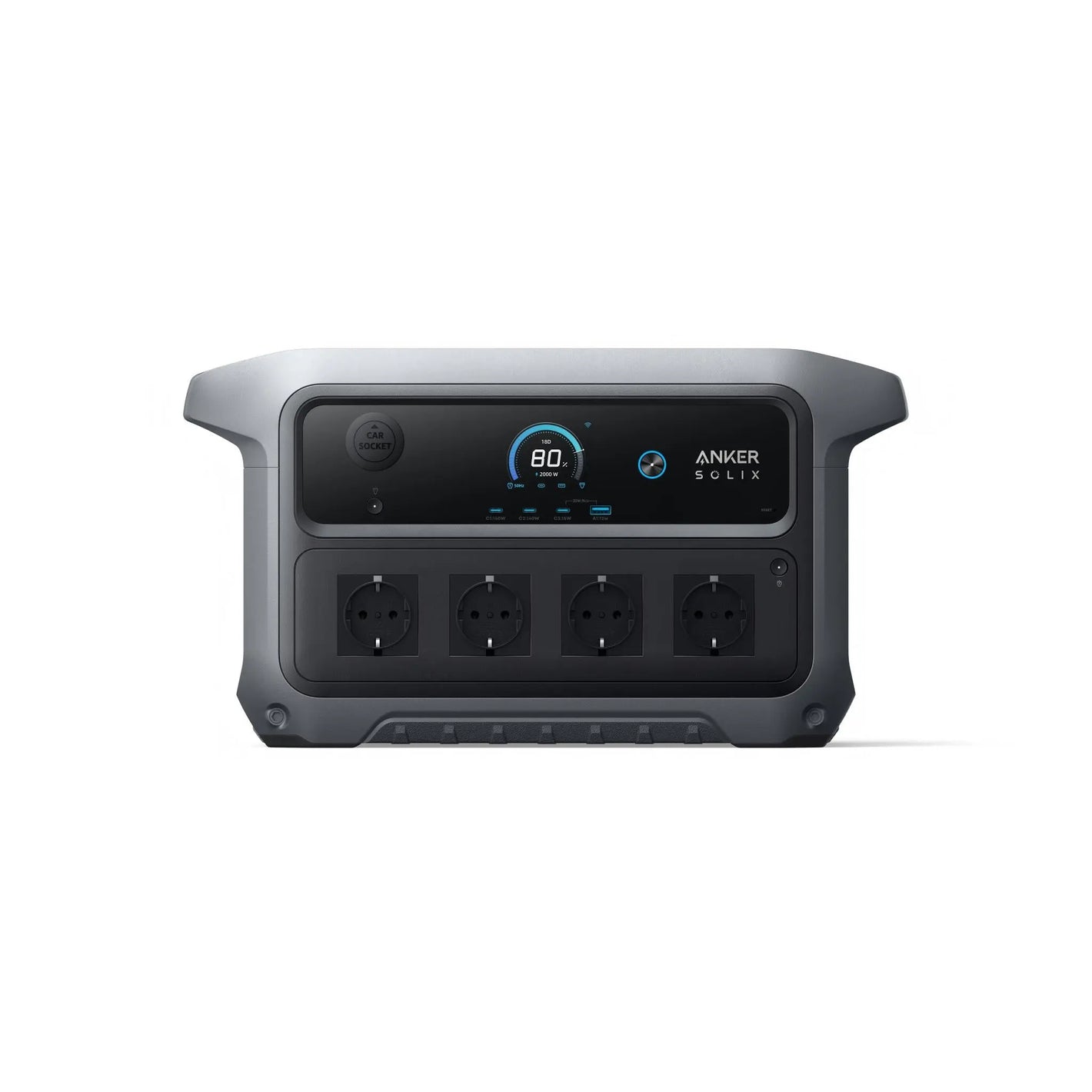 Anker SOLIX C2000 Gen2 PowerStation 2048 Wh 2400W bis zu 4000 Ladezyklen 0% MwSt für PV / 19% MwSt