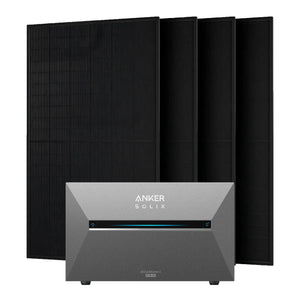 Anker SOLIX 2000W Balkonkraftwerk + Solarbank 3 Pro, 4×500W Module, Halterung optional