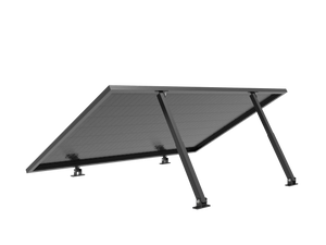 Solarmodul Halterung Balkonkraftwerk Aufständerung Einstellbarer Winkel 10-35° für Flachdach Wand Boden Garage (Edelstahlschrauben Inklusive)