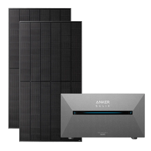 Anker SOLIX 1000W Balkonkraftwerk Solarbank Pro 2 mit 2×500W SolarSpace Modulen, Halterung optional