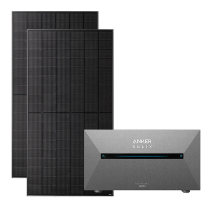 Anker SOLIX 1000W Balkonkraftwerk Solarbank Pro 2 mit 2×500W SolarSpace Modulen, Halterung optional