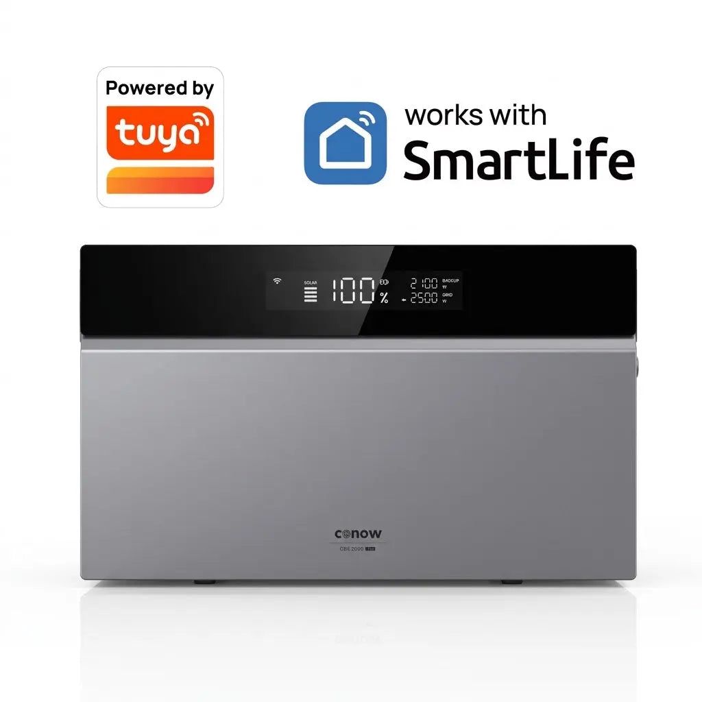 Conow CBE2000 Pro Powerstation mit 0/1/2/3/4 Conow CBE2000 Erweiterungsbatterien