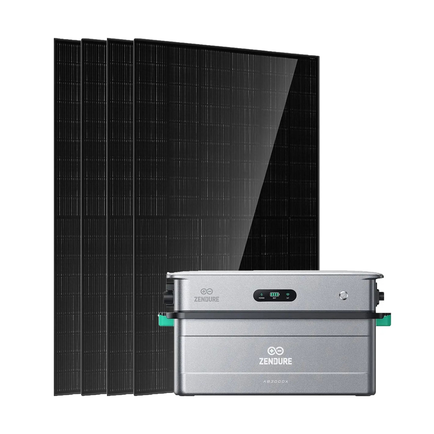 Zendure SolarFlow 2400 AC + AB3000X 2000/4000W Balkonkraftwerk, Effizient & Kostensparend，IP65 - IntelliSolaris