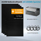 Anker SOLIX 2.020 W Balkonkraftwerk mit Solarbank 2 Pro 4×505W Solarmodulen