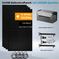Anker SOLIX 2.020 W Balkonkraftwerk mit Solarbank 2 Pro 4×505W Solarmodulen