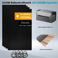 Anker SOLIX 2.020 W Balkonkraftwerk mit Solarbank 2 Pro 4×505W Solarmodulen