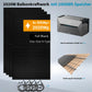 Anker SOLIX 2.020 W Balkonkraftwerk mit Solarbank 2 Pro 4×505W Solarmodulen