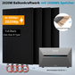 Anker SOLIX 2.000 W Balkonkraftwerk mit Solarbank 3 Pro, 4×505W Module