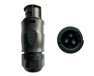 Betteri BC01 Buchse + Endkappe 3p AC Anschluss F. Netzstecker Hoymiles Deye TSUN - IntelliSolaris