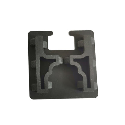Photovoltaic solar mounting systems for tiled roofs, holder for 4 solar modules
