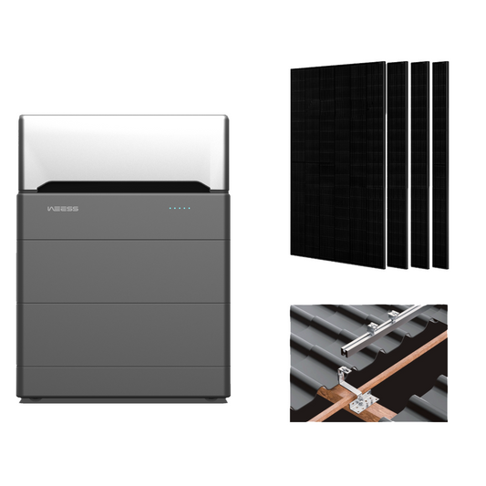 PV Anlage 10kW/10kwh Komplettset WEESS Zugspitze Heim-Energiespeichersystem
