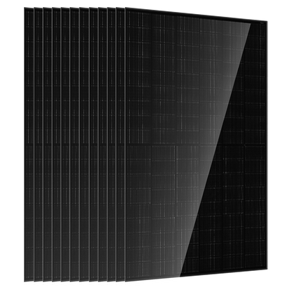 JA Solar N-Type Bifacial Glass-Glass 440W Solarmodul, Monokristalin, Hoher Wirkungsgrad, DeepBlue 4.0